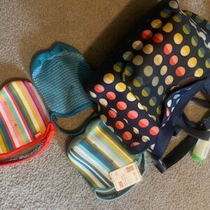 ✨Built Brand Diaper Bag + Bottle Bags Set 🌈👶 (Used)